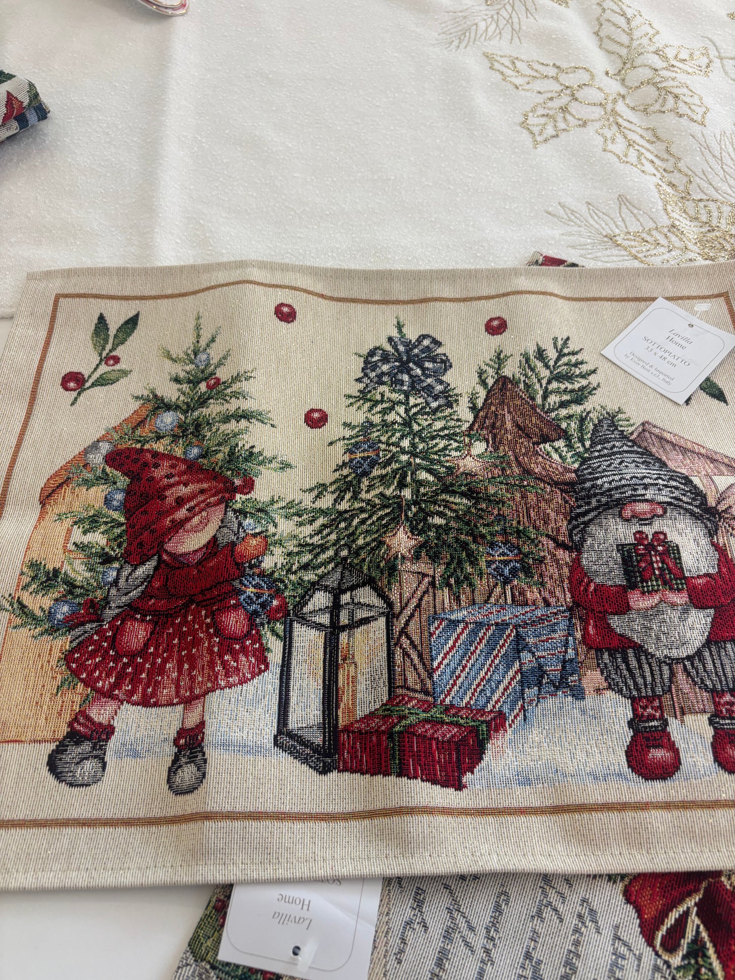 Tovagliette americane natalizie