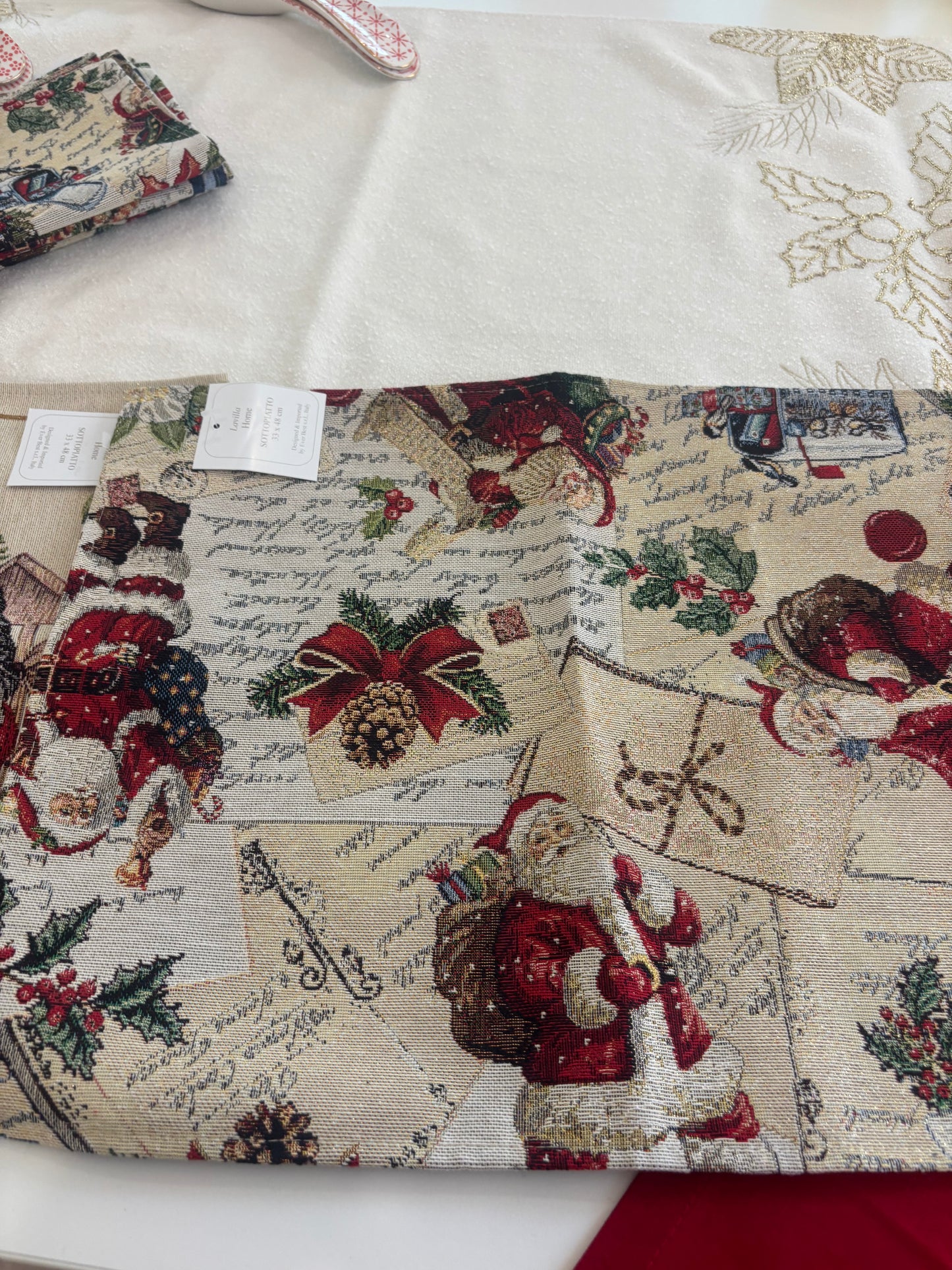 Tovagliette americane natalizie